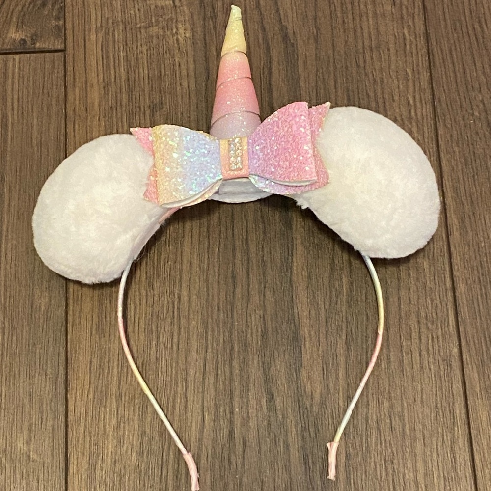 NWOT unicorn bear headband